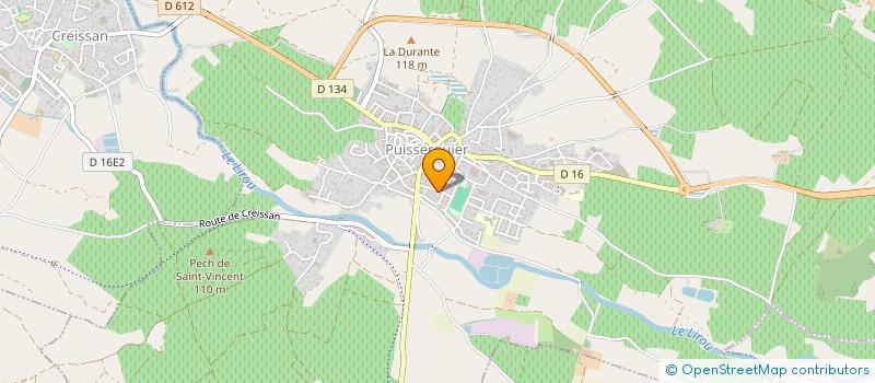 localisation de l'entreprise MADAME LAURE BASSEZ  PUISSERGUIER