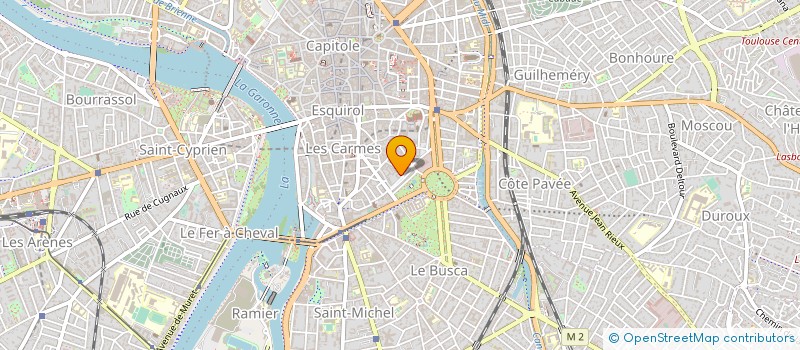 localisation de l'entreprise MADAME LAURE BAUDET à TOULOUSE
