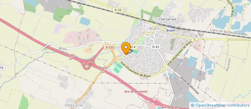 localisation de l'entreprise MADAME LAURE BEISSEL  BRAM