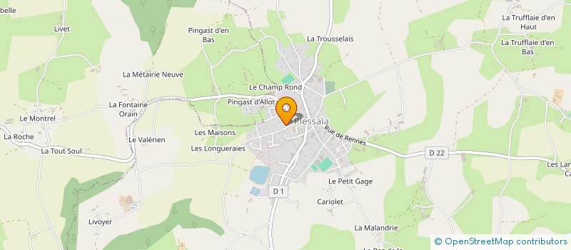 localisation de l'entreprise MADAME LAURE BELORGEY à LE MENE