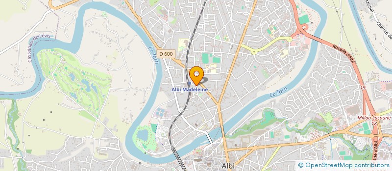 localisation de l'entreprise MADAME LAURE BENEZECH  ALBI