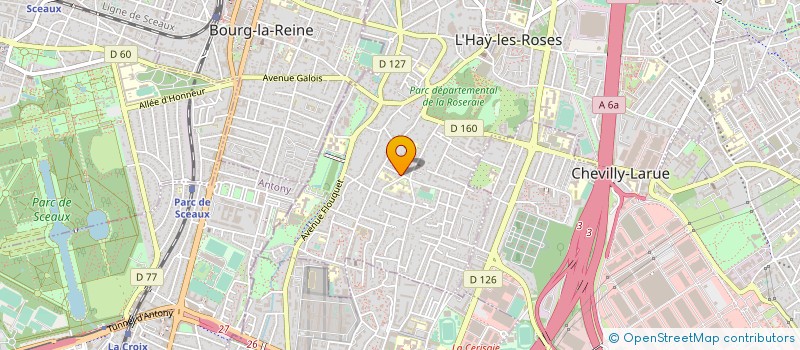 localisation de l'entreprise MADAME LAURE BEQUET  L'HAY-LES-ROSES