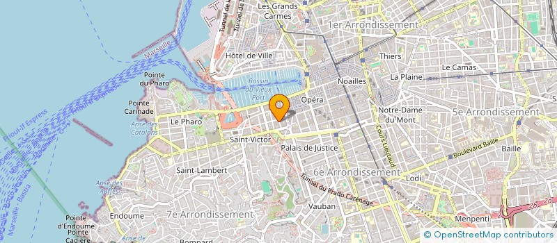 localisation de l'entreprise MADAME LAURE BERBERSARKISSIAN à MARSEILLE