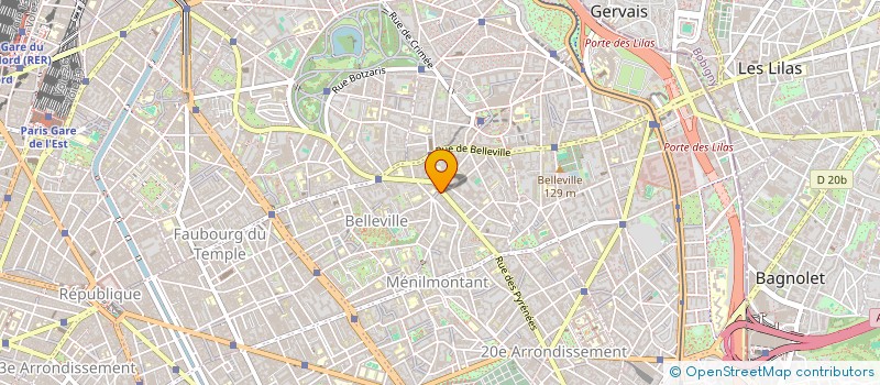 localisation de l'entreprise MADAME LAURE BERGERON  PARIS