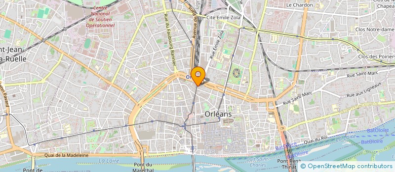 localisation de l'entreprise MADAME LAURE BERNARD à ORLEANS