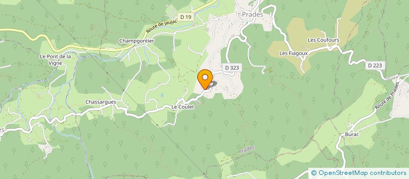 localisation de l'entreprise MADAME LAURE BERTHELOT à PRADES