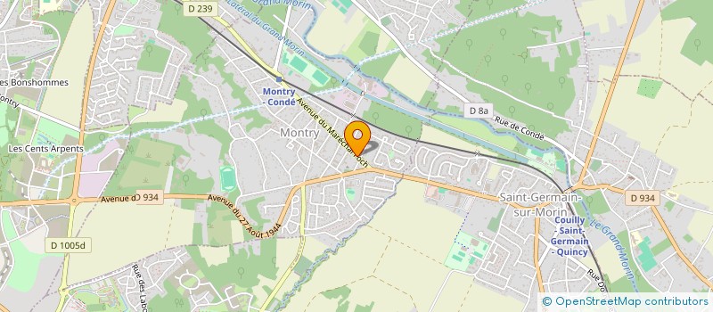 localisation de l'entreprise MADAME LAURE BERTHET  MONTRY