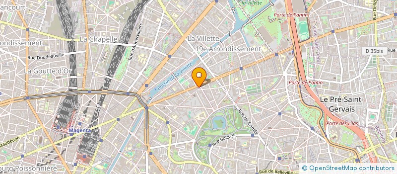 localisation de l'entreprise MADAME LAURE BESNARD-BERNADAC  PARIS