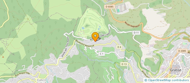 localisation de l'entreprise MADAME LAURE BETTINI à GRASSE