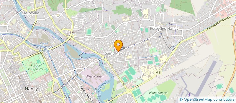 localisation de l'entreprise MADAME LAURE BIGNAND  SAINT-MAX