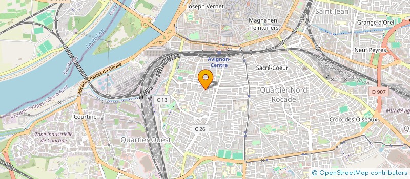 localisation de l'entreprise MADAME LAURE BILHERE-DIEUZEIDE  AVIGNON