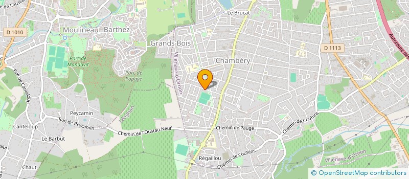 localisation de l'entreprise MADAME LAURE BISET à VILLENAVE-D'ORNON