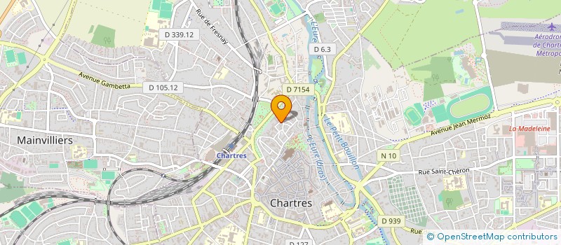 localisation de l'entreprise MADAME LAURE BLAGOJEVIC à CHARTRES