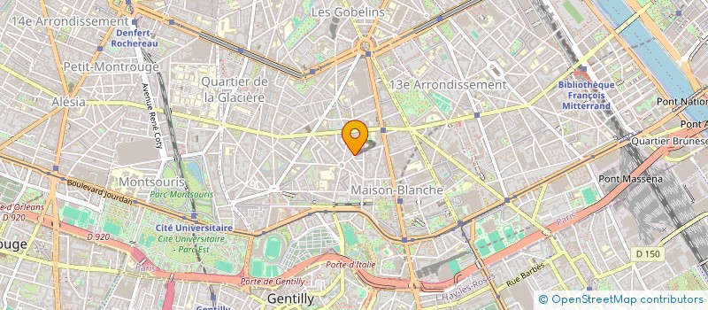 localisation de l'entreprise MADAME LAURE BLANCHARD  PARIS