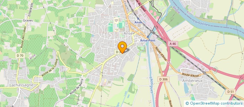 localisation de l'entreprise MADAME LAURE BLANCHARD  ANSE