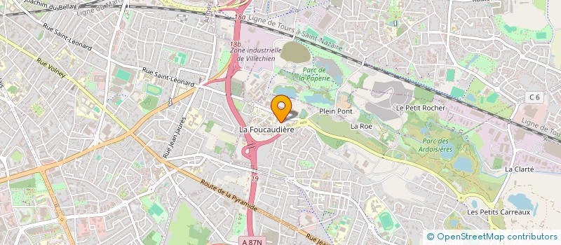 localisation de l'entreprise MADAME LAURE BLANVILLAIN à TRELAZE