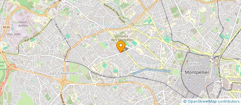 localisation de l'entreprise MADAME LAURE BLAS à MONTPELLIER