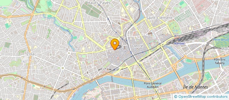 localisation de l'entreprise MADAME LAURE BOISARD TRICHET  NANTES