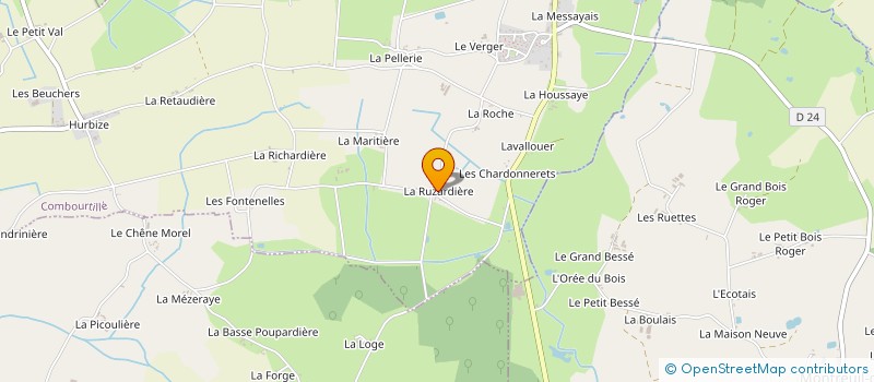 localisation de l'entreprise MADAME LAURE BOMBAIL à CHATILLON-EN-VENDELAIS