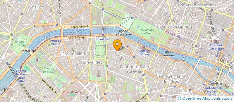 localisation de l'entreprise MADAME LAURE BONHOMME  PARIS