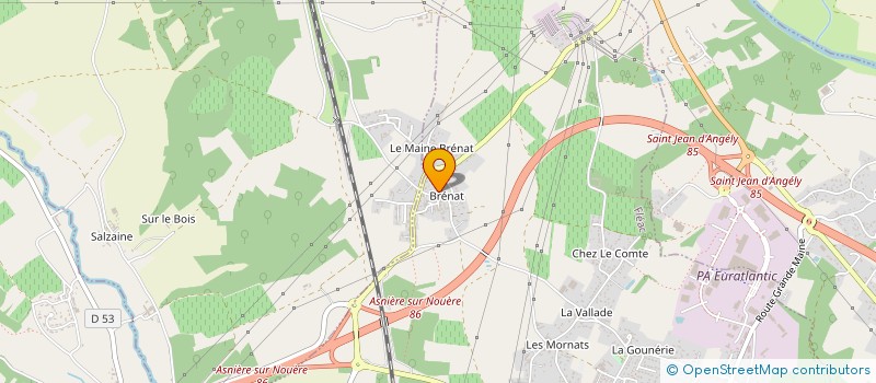 localisation de l'entreprise MADAME LAURE BONNEAU à FLEAC