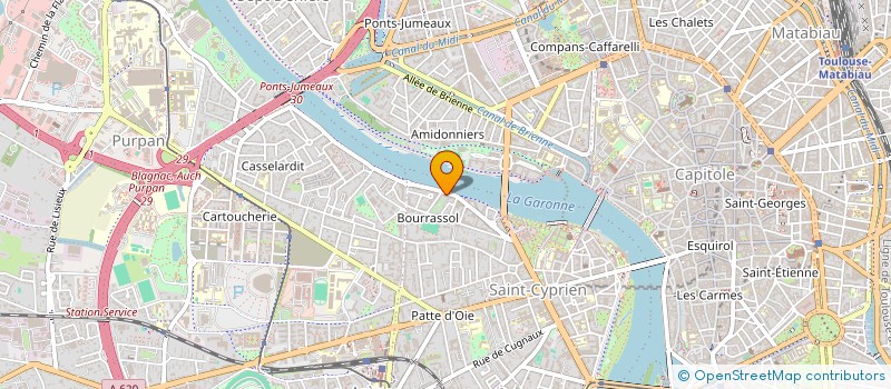 localisation de l'entreprise MADAME LAURE BONNEFOI-CALMELS à TOULOUSE