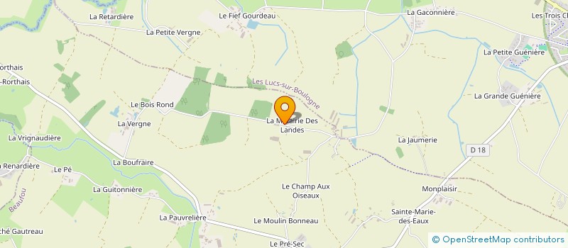 localisation de l'entreprise MADAME LAURE BONNIN  BEAUFOU