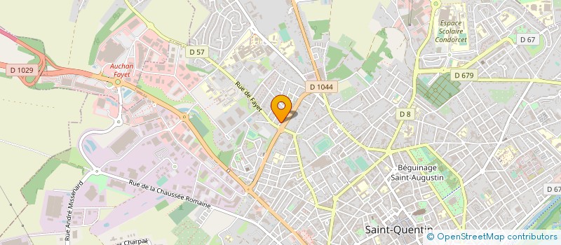 localisation de l'entreprise MADAME LAURE BONTEMPS à SAINT-QUENTIN