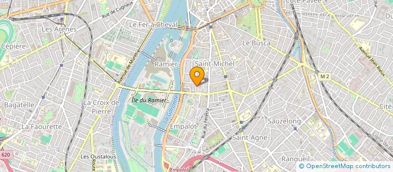 localisation de l'entreprise MADAME LAURE BORDIER à TOULOUSE