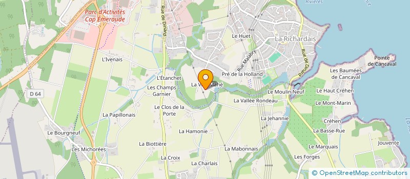 localisation de l'entreprise MADAME LAURE BOTTEMANNE  LA RICHARDAIS