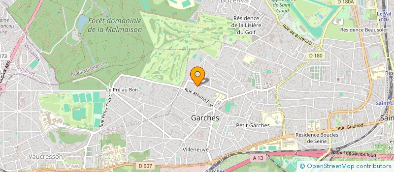 localisation de l'entreprise MADAME LAURE BOUCHON à GARCHES