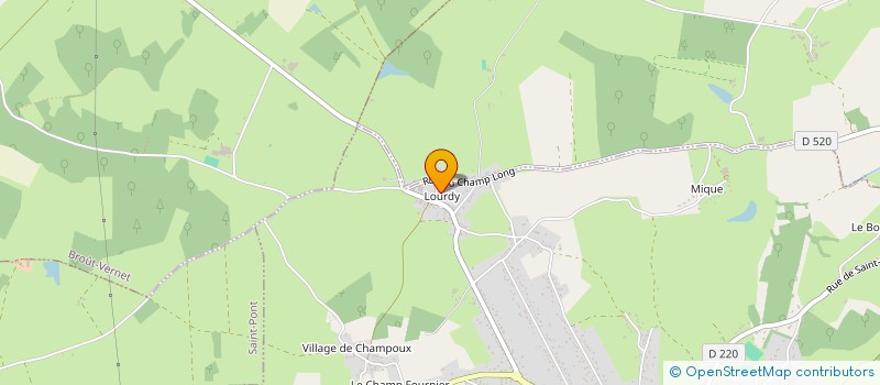 localisation de l'entreprise MADAME LAURE BOURDY  DUBOIS  SAINT-REMY-EN-ROLLAT