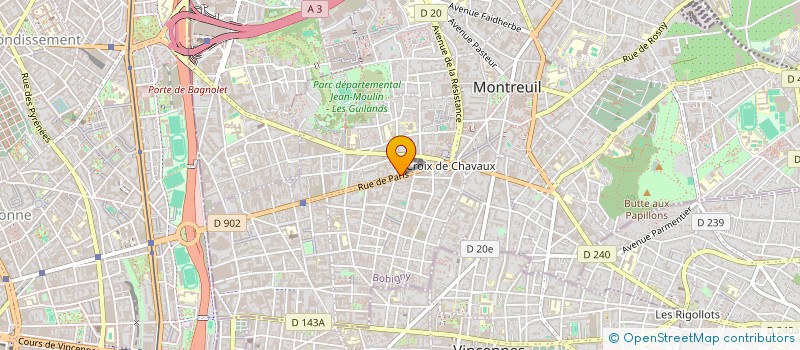localisation de l'entreprise MADAME LAURE BOURSIN à MONTREUIL