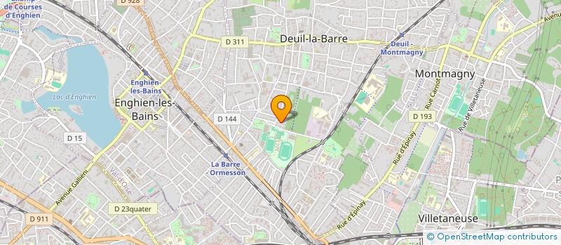 localisation de l'entreprise MADAME LAURE BOUSSION  DEUIL-LA-BARRE