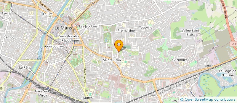 localisation de l'entreprise MADAME LAURE BOUTILLIER  LE MANS