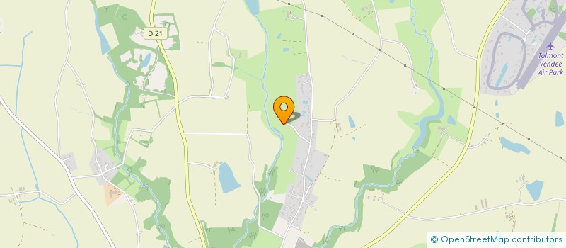 localisation de l'entreprise MADAME LAURE BREGER  TALMONT-SAINT-HILAIRE