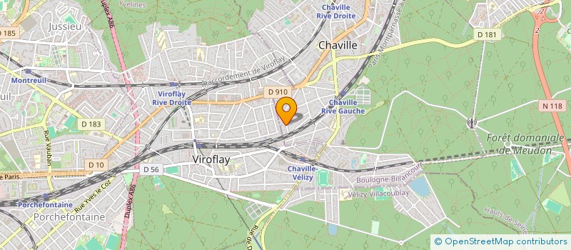 localisation de l'entreprise MADAME LAURE BRILLAUD à CHAVILLE