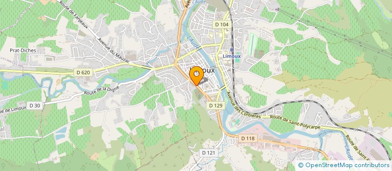 localisation de l'entreprise MADAME LAURE BRUBALLA à LIMOUX