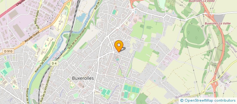 localisation de l'entreprise MADAME LAURE BRUNET  BUXEROLLES