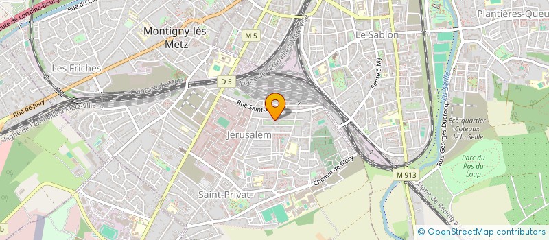 localisation de l'entreprise MADAME LAURE BUNOT à MONTIGNY-LES-METZ