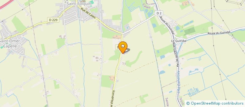 localisation de l'entreprise MADAME LAURE BUTIN  SAINT-FOLQUIN