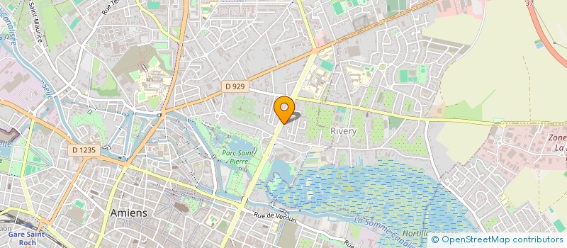 localisation de l'entreprise MADAME LAURE CADOZ à AMIENS