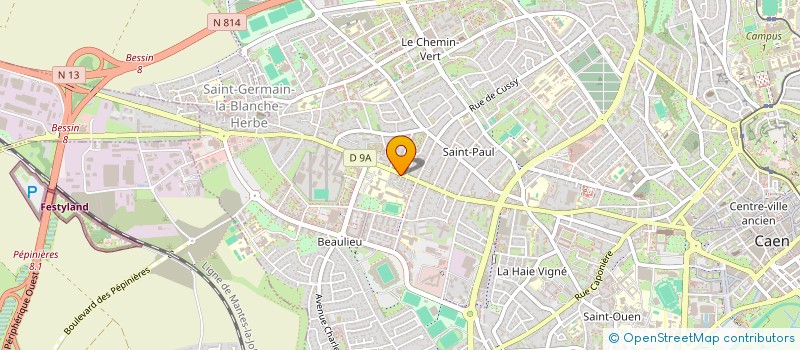 localisation de l'entreprise MADAME LAURE CAIA à CAEN