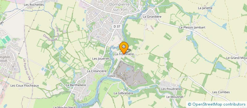localisation de l'entreprise MADAME LAURE CALLENS à LA FERRIERE