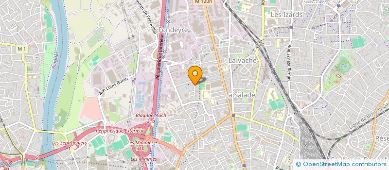 localisation de l'entreprise MADAME LAURE CAMBORIEUX à TOULOUSE