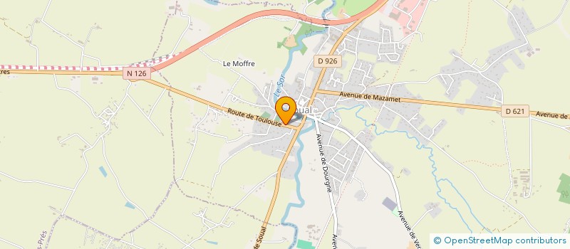 localisation de l'entreprise MADAME LAURE CAMMAS  SOUAL