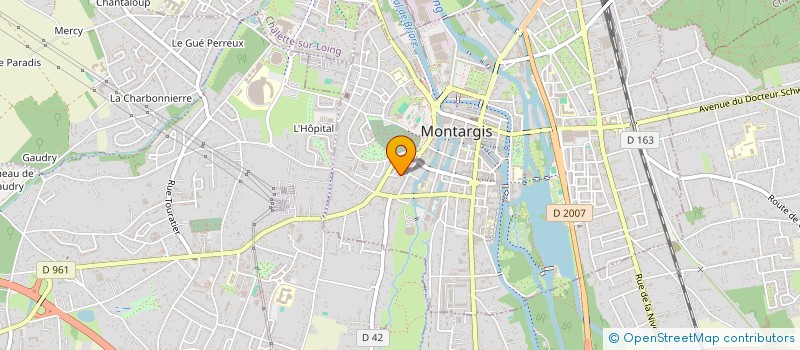 localisation de l'entreprise MADAME LAURE CANTOT à MONTARGIS