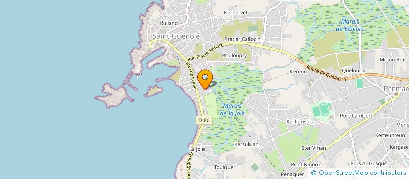 localisation de l'entreprise MADAME LAURE CAPITAINE à PENMARCH