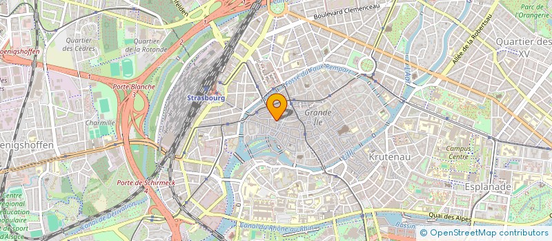 localisation de l'entreprise MADAME LAURE CARRABIN à STRASBOURG