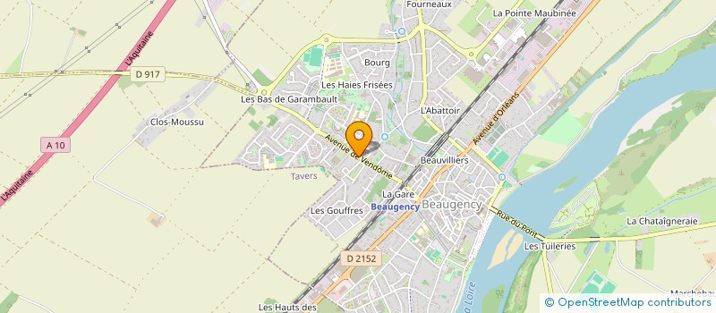 localisation de l'entreprise MADAME LAURE CASSISI à BEAUGENCY